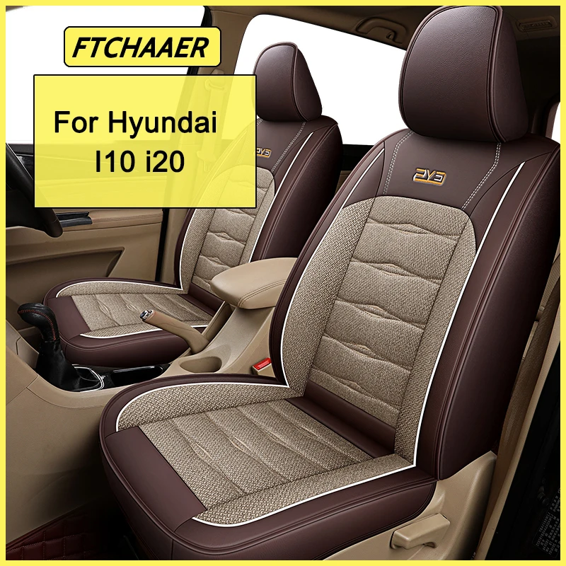 Ftchaaer Car Seat Cover For Hyundai I10 I20 Auto Accessories Interior