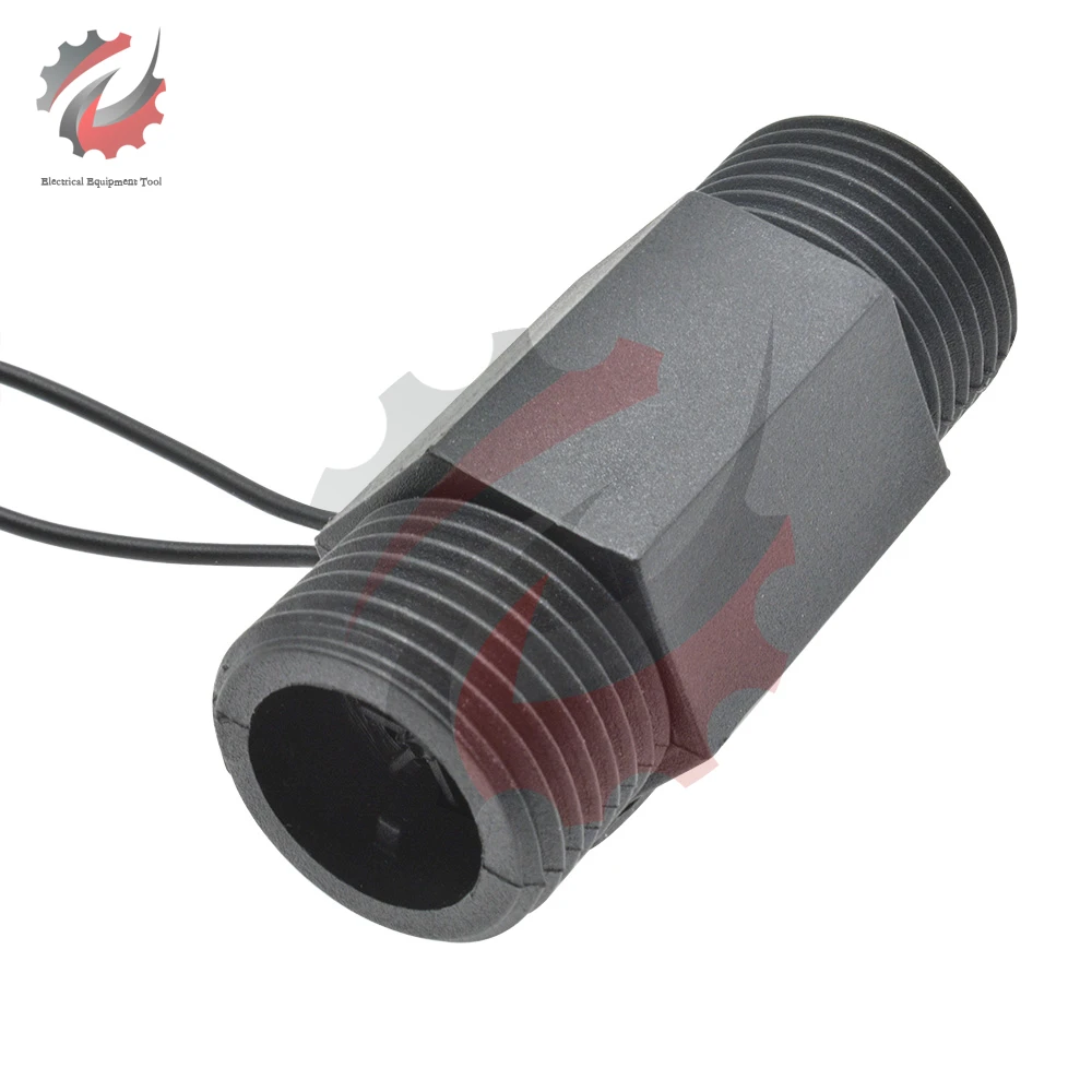 AC 220V 3A 22MM Plastic Water Flow Switch Vertical/Horizontal Automatic Water Flow Sensor Magnetic Welding Cutting Machine