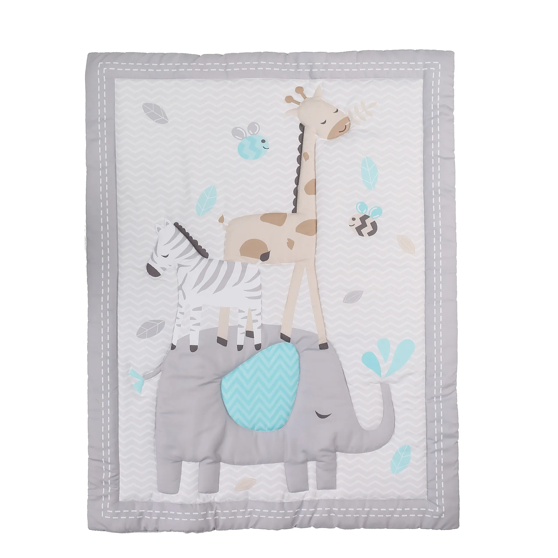 Cute and fun cartoon baby blanket suitable for kindergarten with multiple colors CJ265