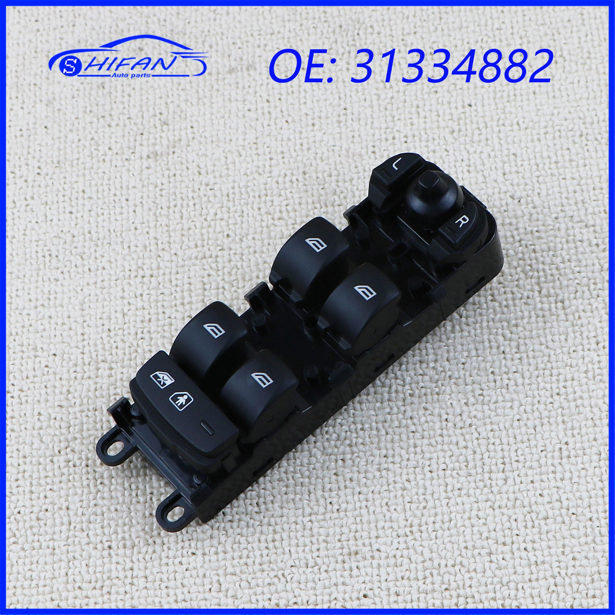 31334882MasterDriverPowerWindowGlassControlLiftSwitchForVolvo