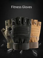 Tactical Gloves Cycling Fingerless Shooting Gym Training Motorcycle Racing electric scooter ciclismo Outdoor Gloves 1