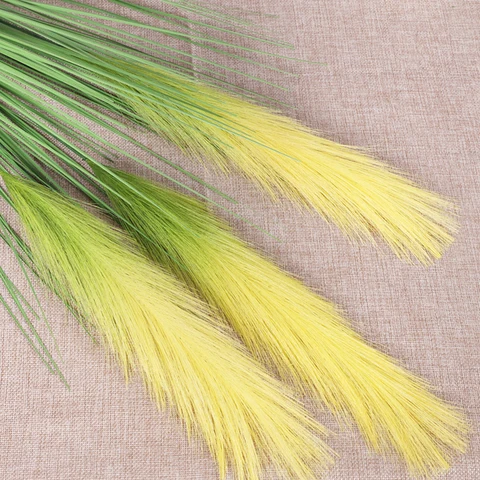 Reed Grass Dog's Tail Grass Spring Wedding Party Living Room Home Decoration Flower Arrangement Diy Fake Reed Bouquet