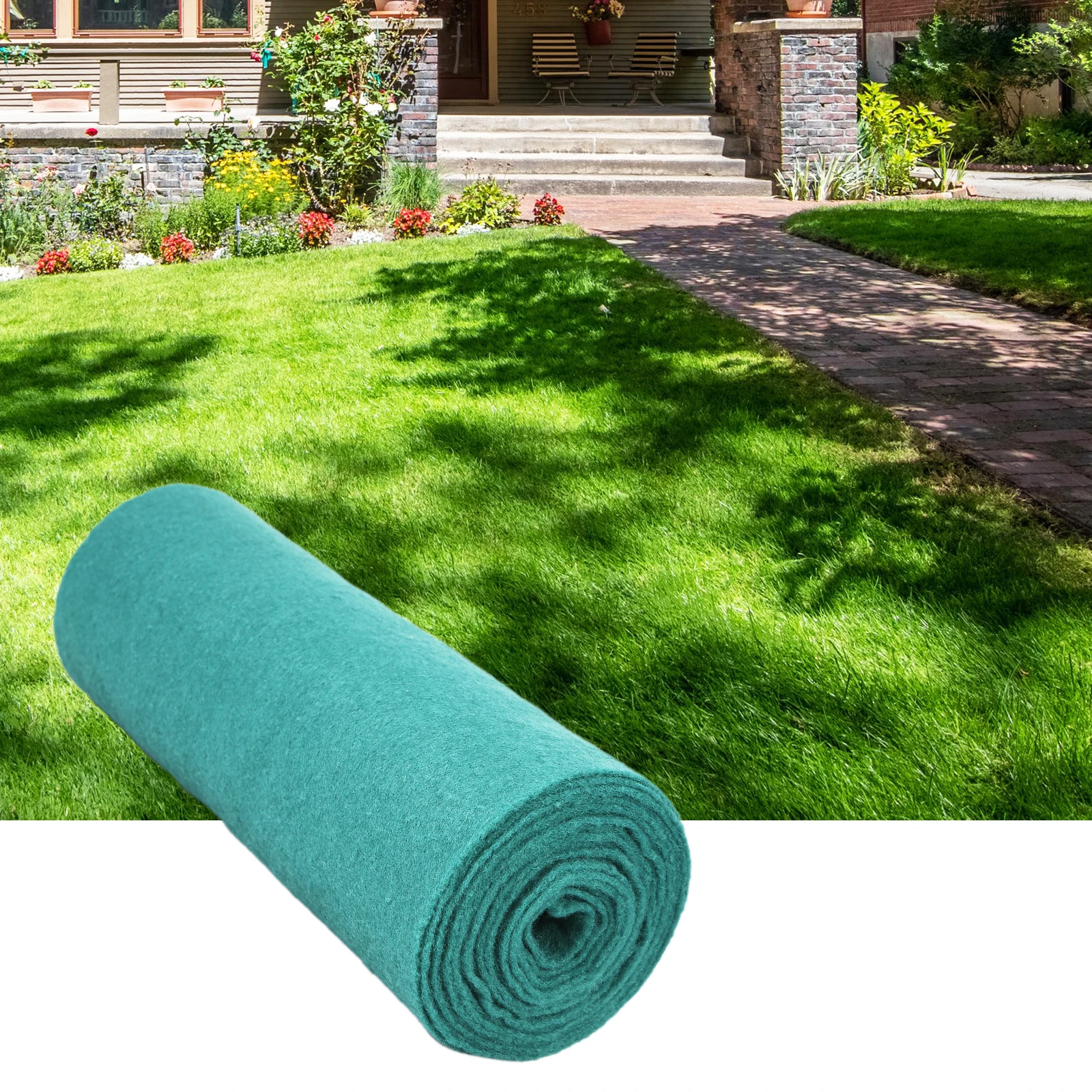 1/3/10m fixation Eco Blanket Non Woven Biodegradable Seed Mat Gardening