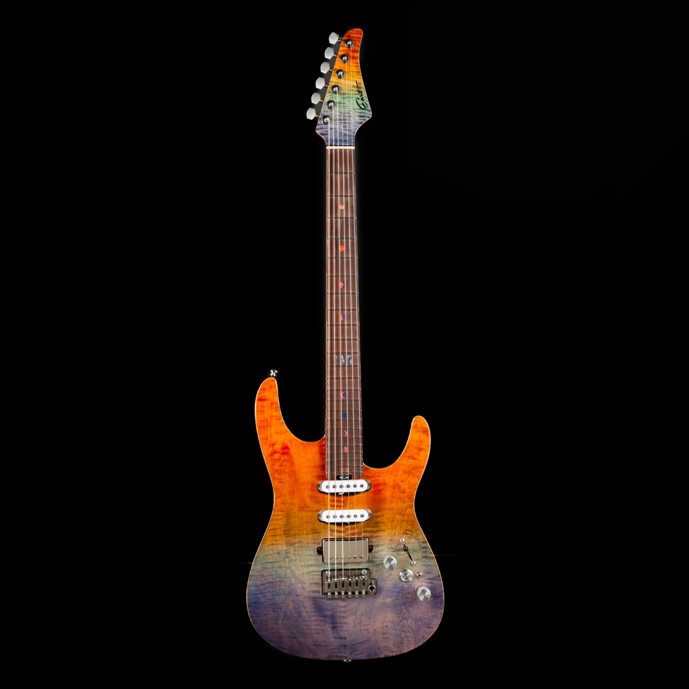 EartECSTXGHSSHHElectricGuitarIndiaRosewoodFingerboard24F