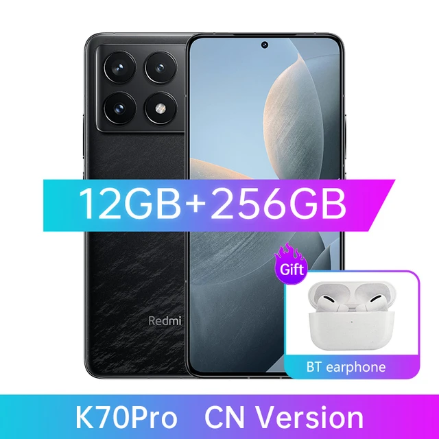 In Stock]Xiaomi Redmi K70 Pro 5G mobile phone third generation Snapdragon 8  Xiaomi Surging OS 5000 mah battery Chinese version - AliExpress