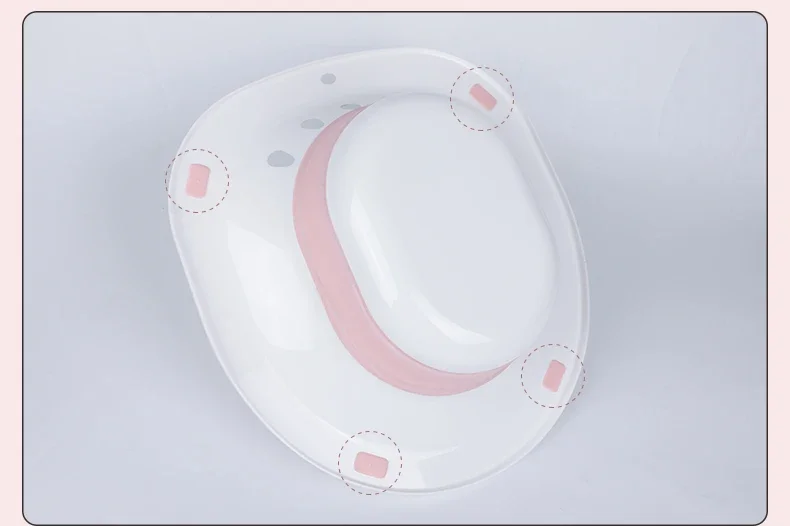 Description Picture 4 of itemWoman Folding Toilet Bidet Postpartum Bath Toilet Seat Self Cleaning Hip Irrigator Perineum Soaking Bathtub Hemorrhoid Treatment