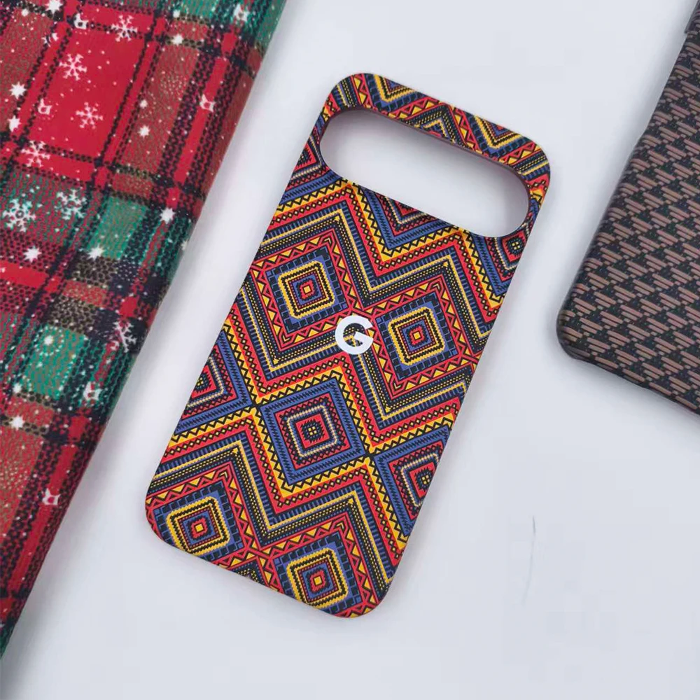 Carbon Fiber Texture Magnetic Charging Shockproof Protective Phone Case