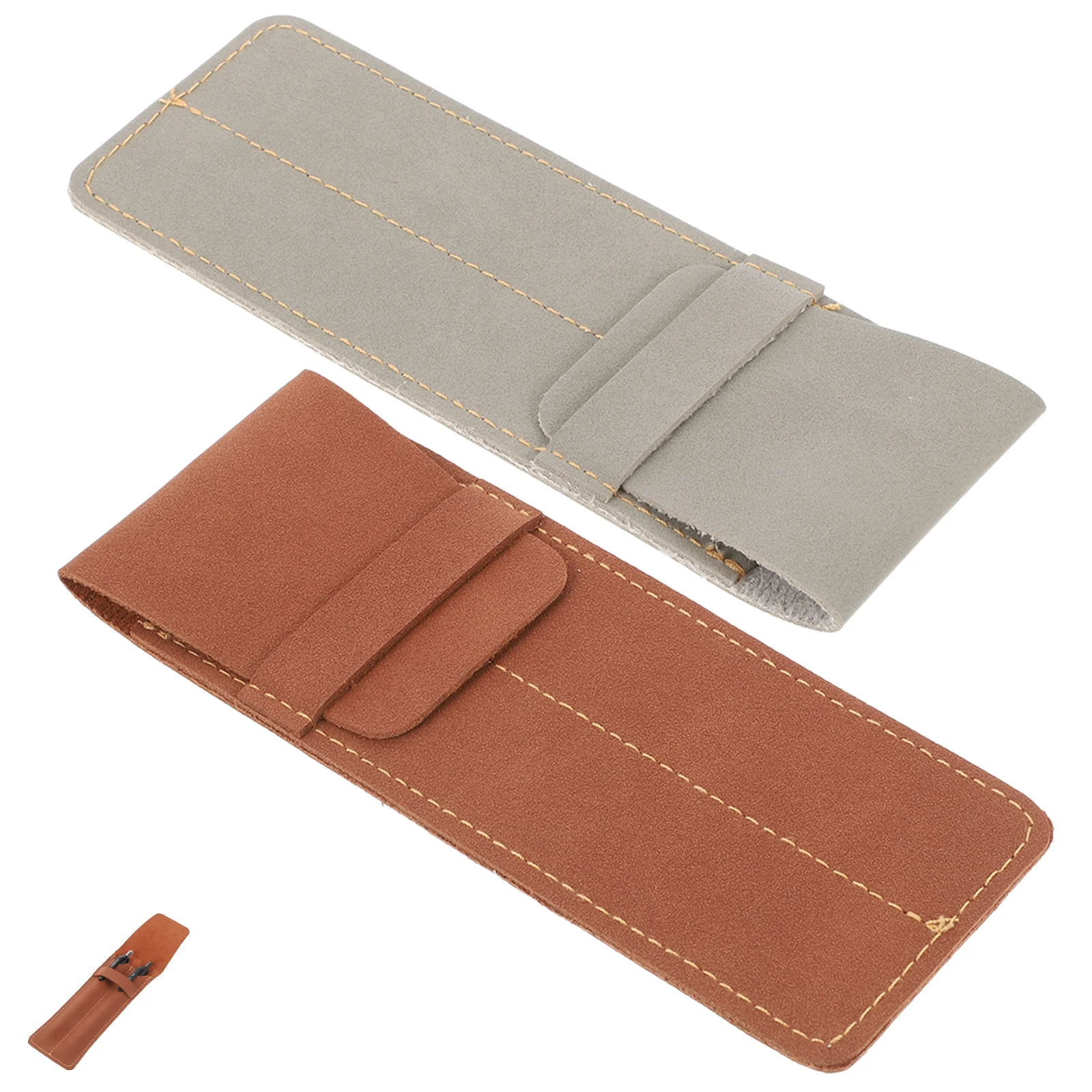 

2pcs Pen Sleeve Fountain Pen Holder Pen Protective Bag Pen Pouch