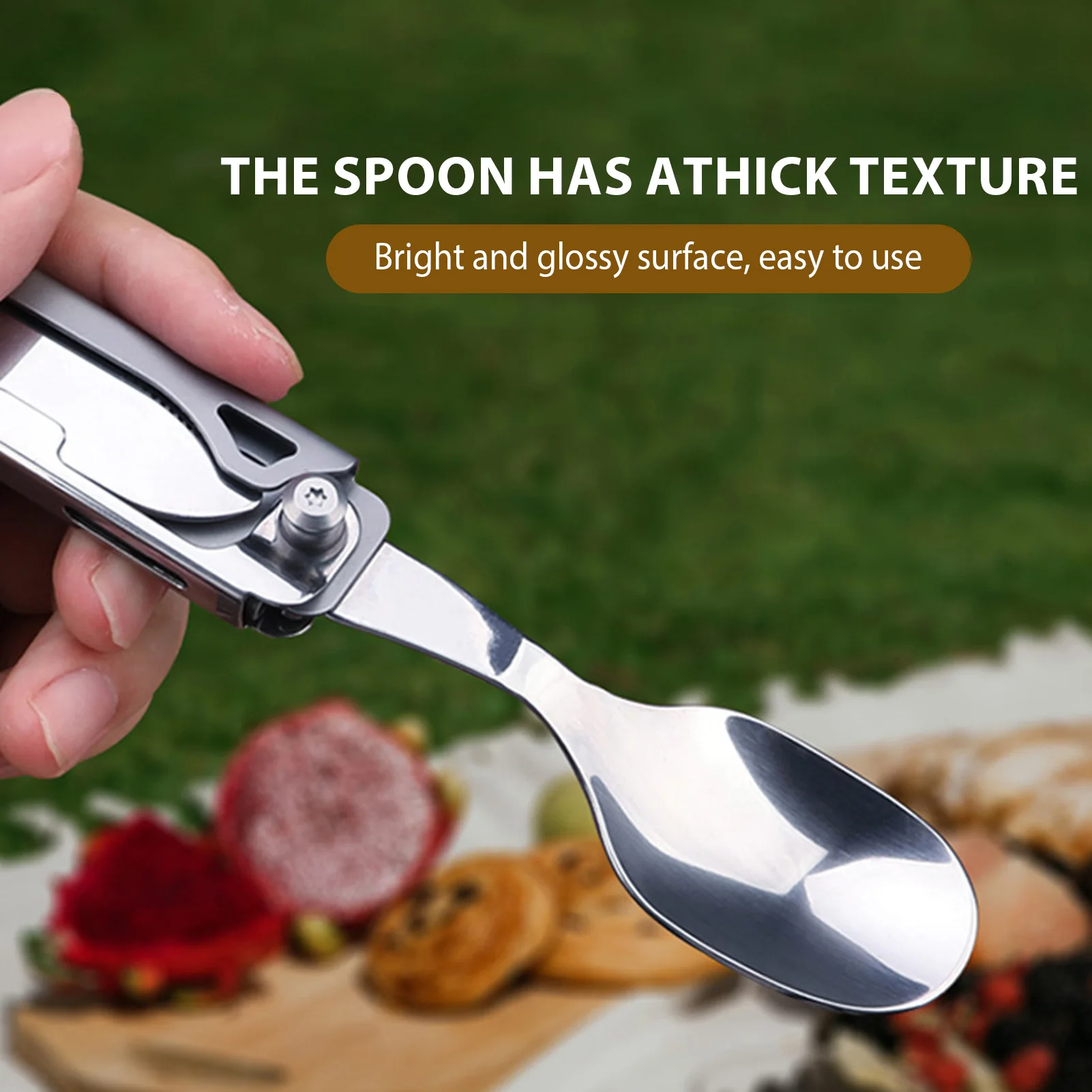 Folding Camping Cutlery Set 2