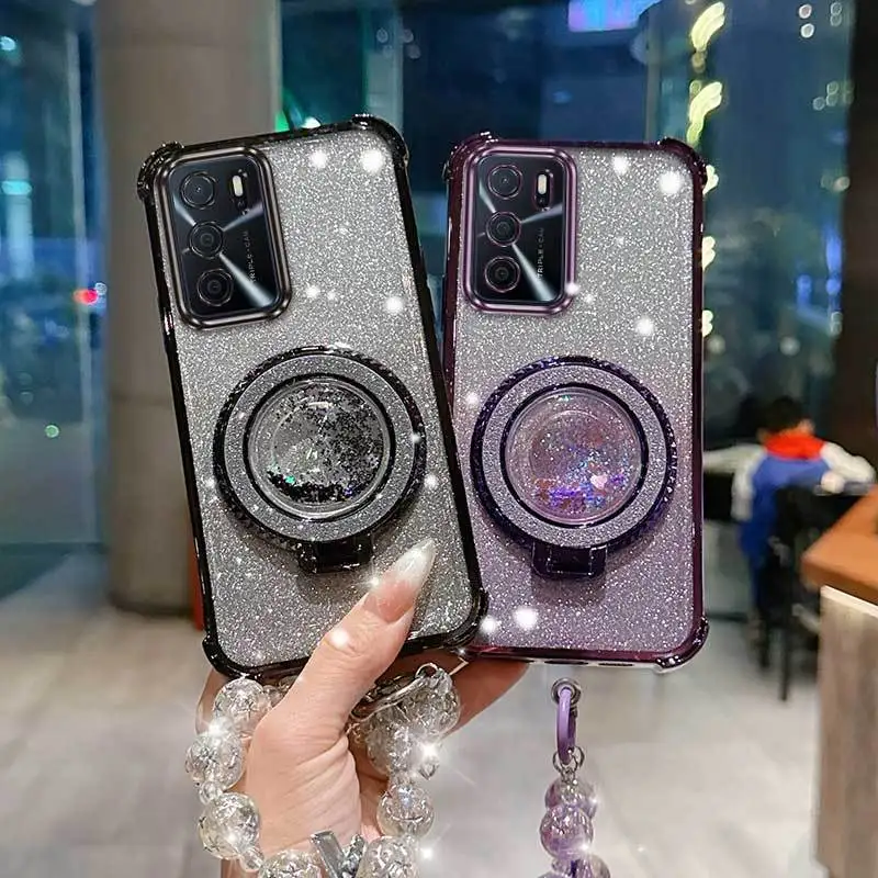 3-Piece Set: Phone Case with Lanyard & Circular Stand