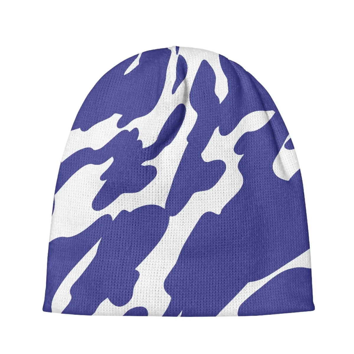 

New Bonnet Spotted Cow Pattern Autumn Winter Hats For Unisex Knitted Caps Women Hat Men Beanie Hip Hop Elastic Skullies Beanies