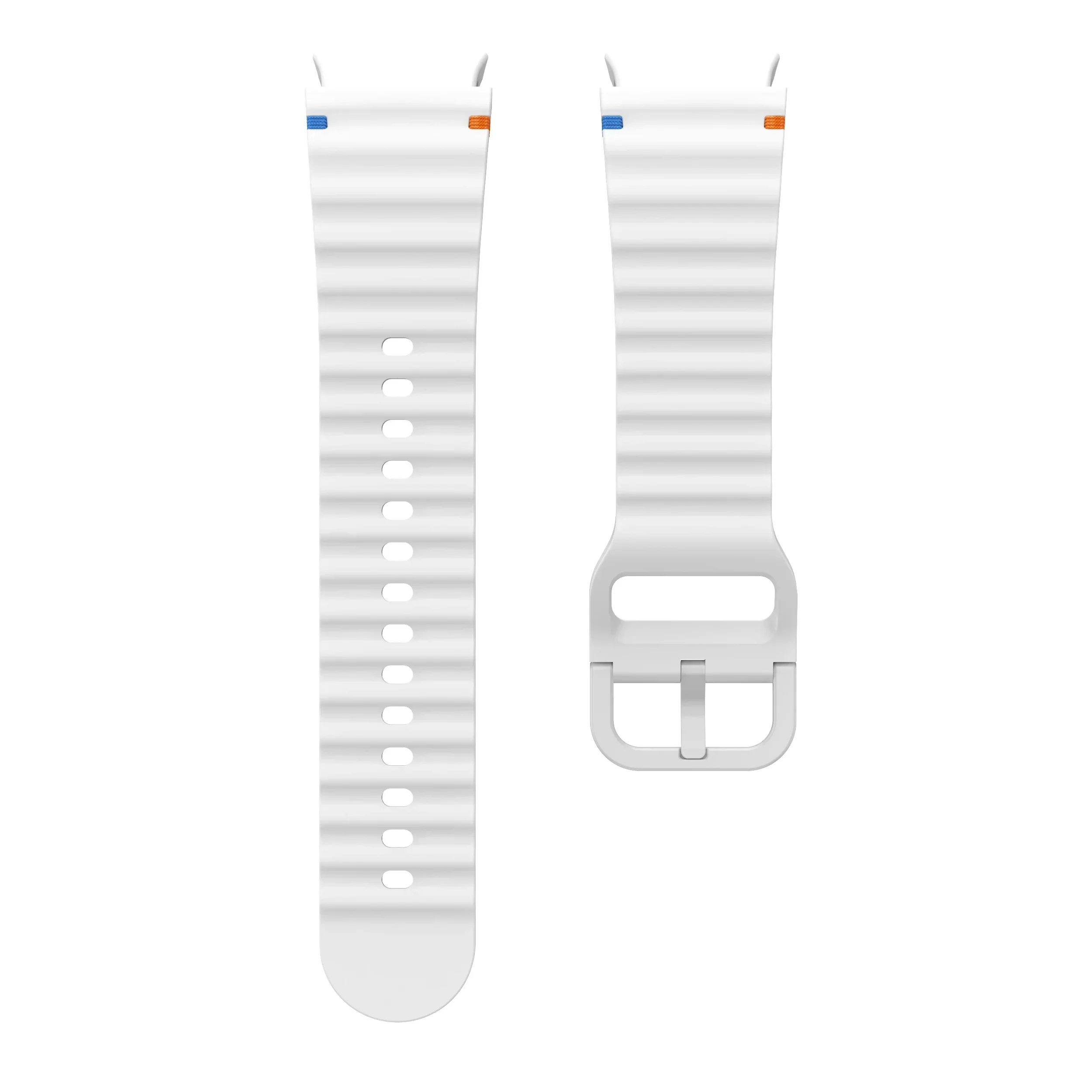 Enhanced Silicone Sports Strap for Smartwatch - Versatile and Durable Design