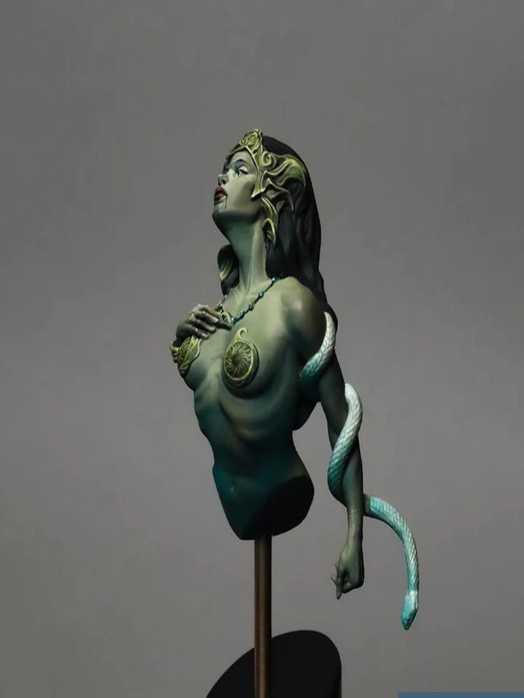 Unmontierte 1/10 ANCIENT Night of the Zombie Bust Resin-Figuren-Miniaturmodellbausätze, unbemalt