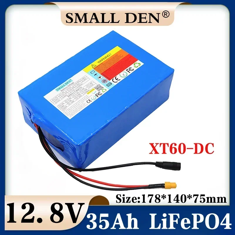 

new 12.8V 35ah 40Ah Lifepo4 battery pack 4S5P 32700 with 40A same port balanced BMS 12V 30ah 35ah 40ah power supply battery
