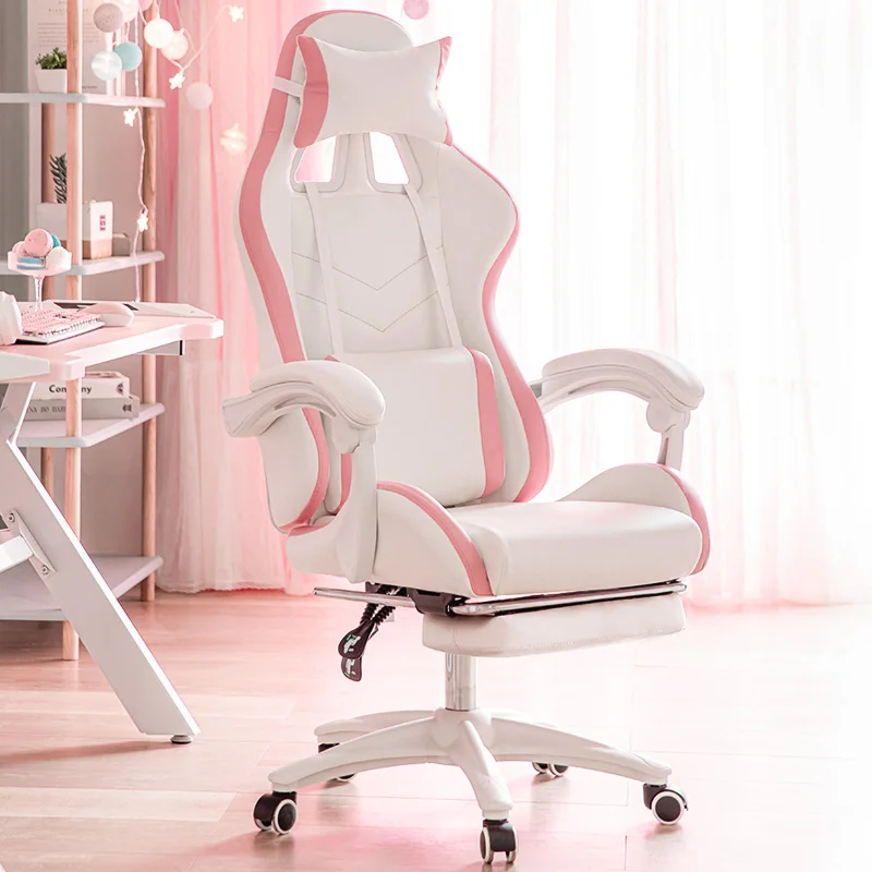 High quality Office chair Girl pink comfortable Computer armchair with