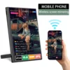 AHXJKA 15.6Inch Wireless Projection Monitor Automatic rotation Portable Display for Laptop, Mac and Phone WiFi Projection