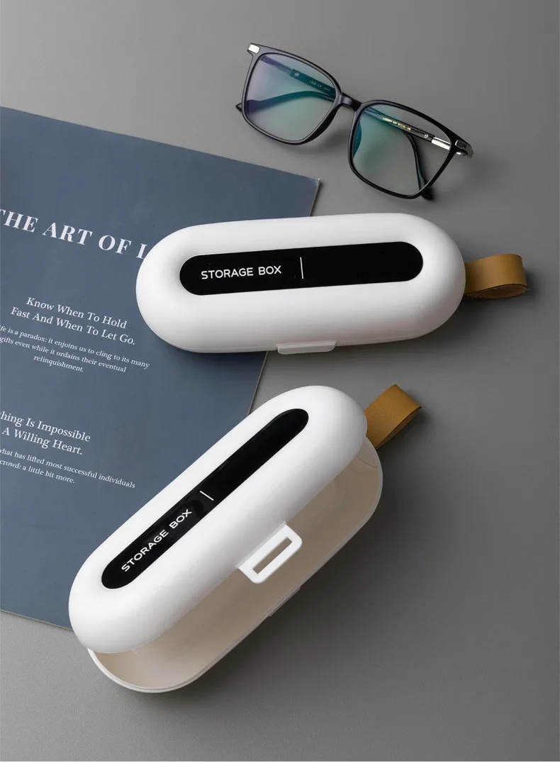 

2-color sunglasses reading glasses box, student optical myopia glasses box holder