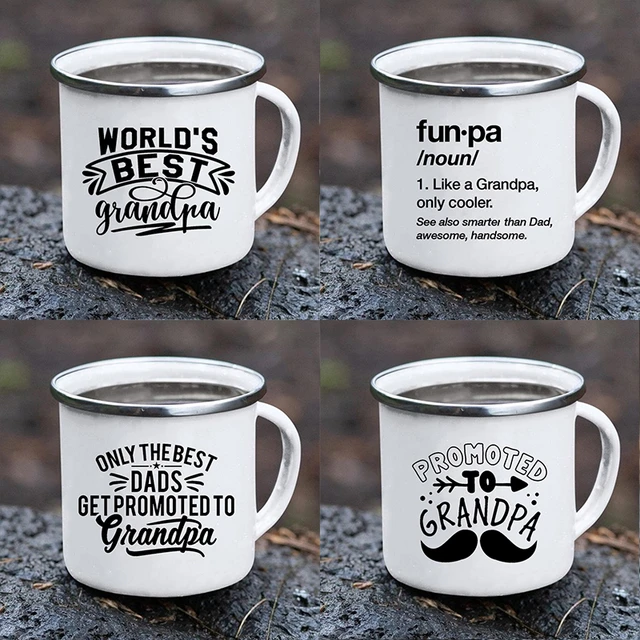 Best Grandpa Mug, Camping Cups, Gift Grandpa