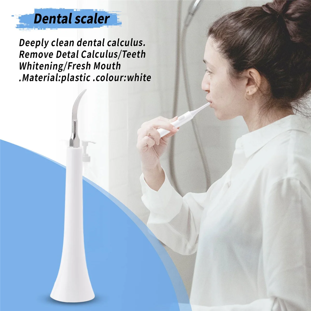 Ultrasonic Scaler Tips Handpiece for Xiaomi Soocas Electric Toothbrush Remove Dental Calculus Plaque Tooth Stain 5