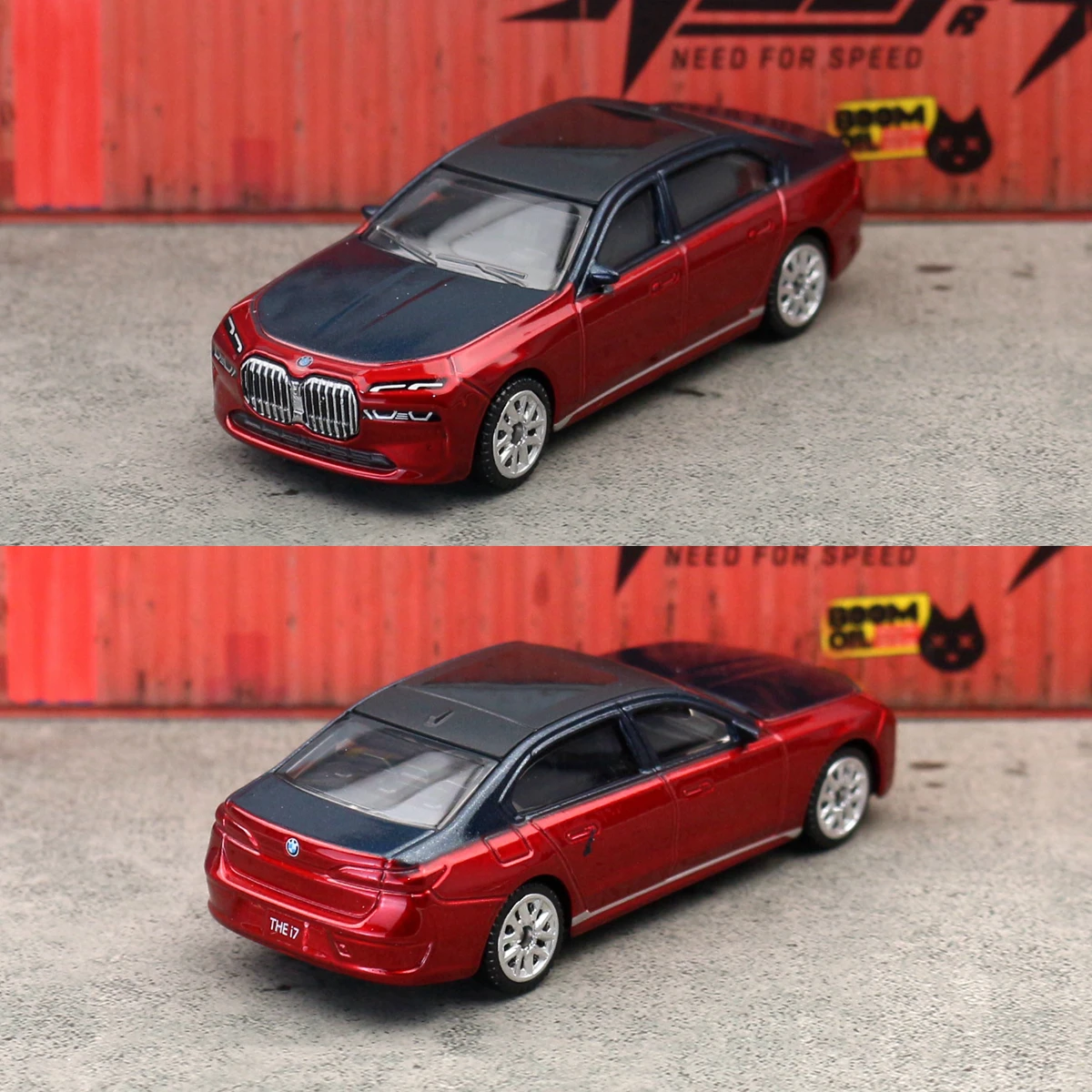 1/72 BMW THE I7 Toy Car Model CCA MSZ 1:64 Diecast Vehicle