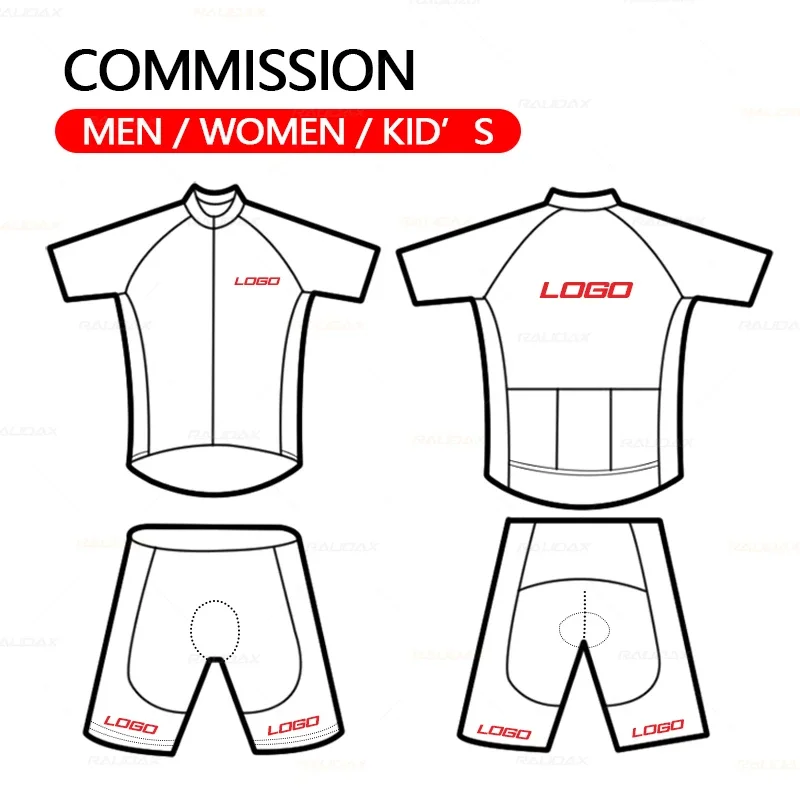 2025 Bike Team Custom Cycling Jersey Four Seasons Racing Road Bike Cycling Clothing Customize Maillot Ciclismo Hombre DIY Design 3
