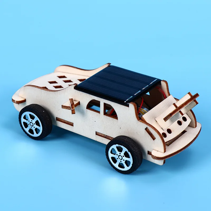 DIY Solar Wooden Car 3