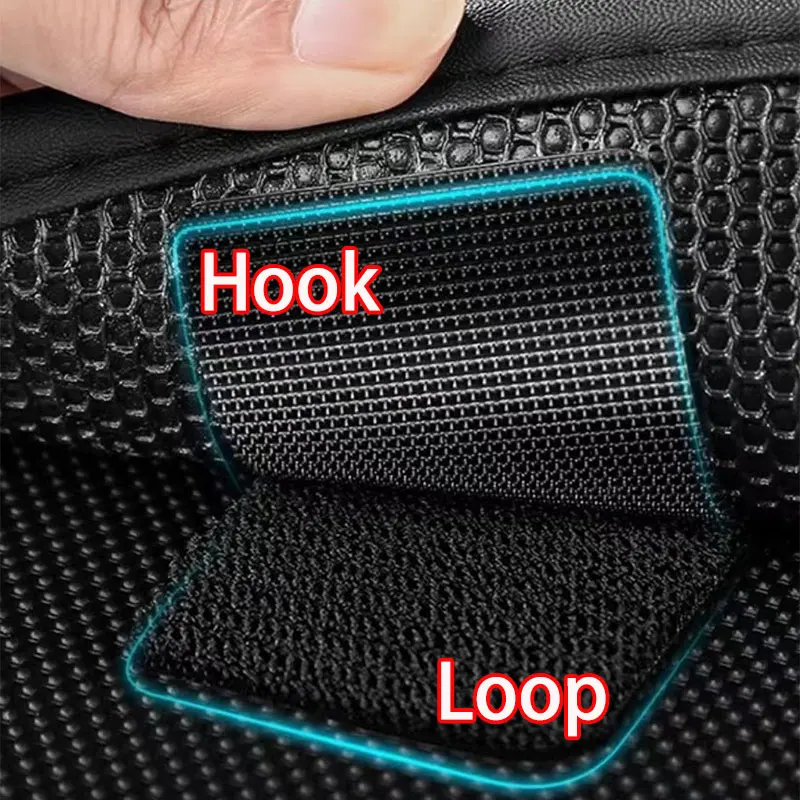 5/10/20Pairs Hook and Loop Non Slip Pads Couch Cushion Double-Sided Fixing Stickers Carpet Pad Mat Self Adhesive Fasten Mounting