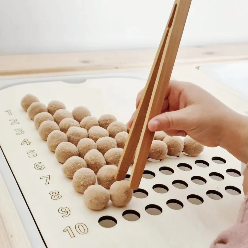 Рисунок 5 - Деревянная настольная игра Монтессори для детей