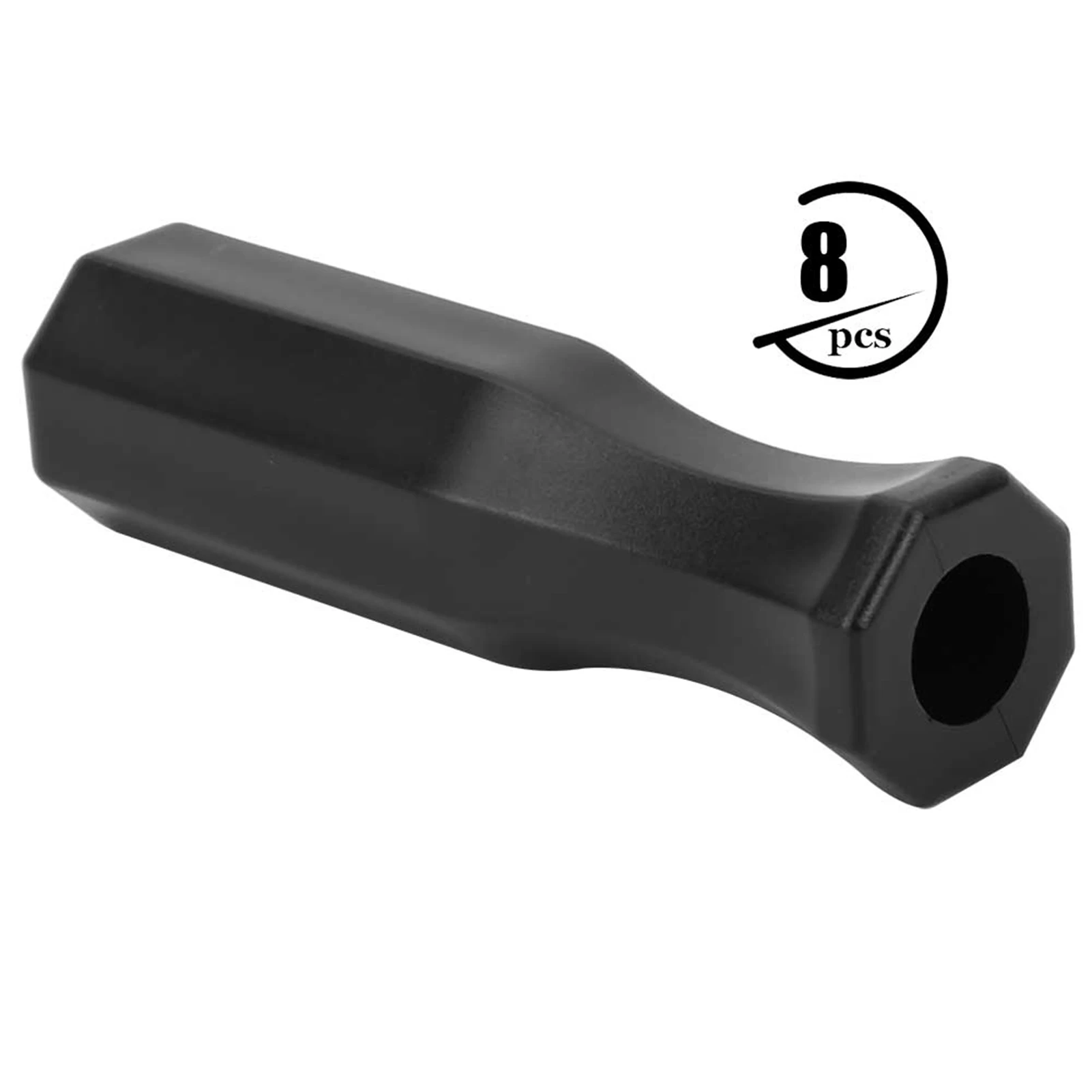 Rod Plastic Foosball Soccer Table Football Handle Grip Game Indoor Replacement 8Pcs
