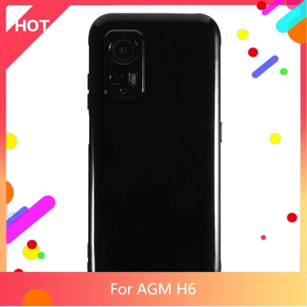 

H6 Case Matte Soft Silicone TPU Back Cover For AGM H6 Phone Case Slim shockproo