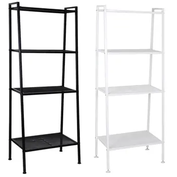 Ladder Shelf 4-Tier Bookshelf Plant Flower Stand Storage Rack 1