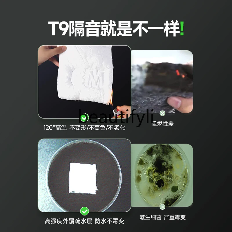 [3M sound insulation cotton] T9 Model3 Y special trunk four doors four wheels sound insulation environmental protection material