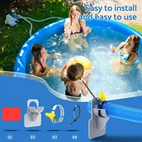 Swimming Pool Hose Bracket Drain Holder Pool Hose for Above Ground Pools 30-38mm Hose Outlet Mounting Bracket 2