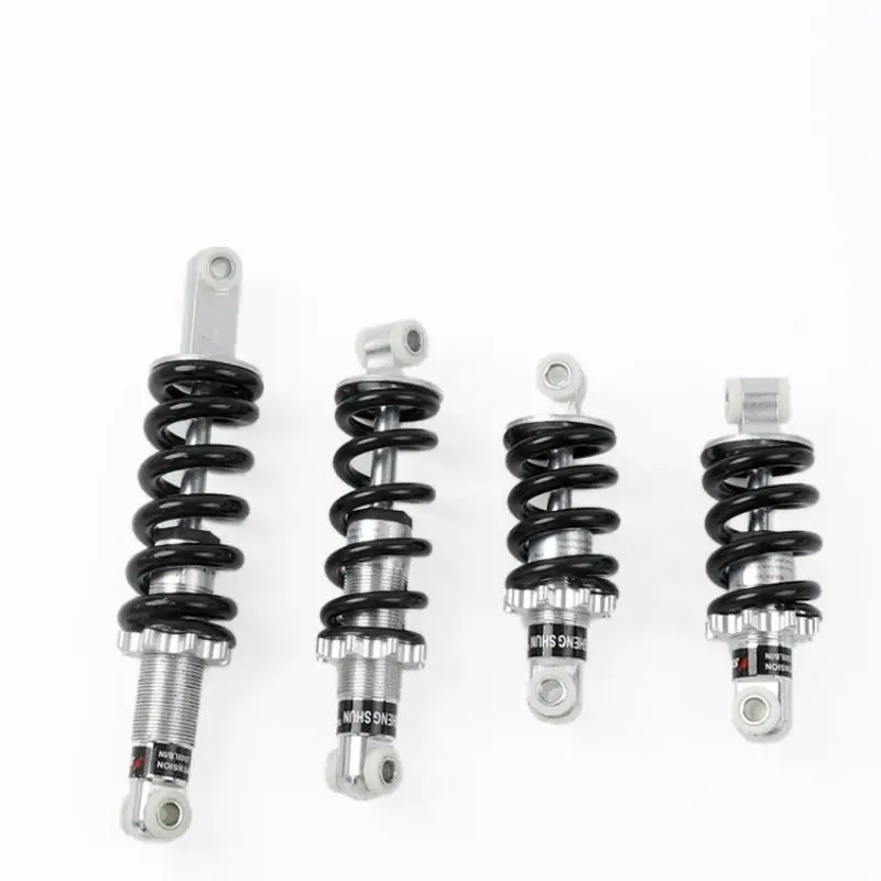 뜨거운 판매 1Pcs 안정적인 서스펜션 스프링 충격 흡수 장치 100/125/150mm 500/750/1200LBS 자전거 충격 흡수 장치 8mm 구멍 쉬운 설치