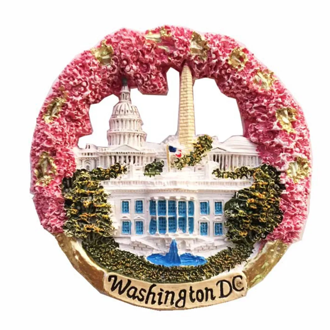 North America USA Washington Fridge Magnets Tourism Souvenir Refrigerator Magnetic Sticker Collection Gift magnetic fridge magnets magnetic sticker magnetic fridge stickers refrigerator decor