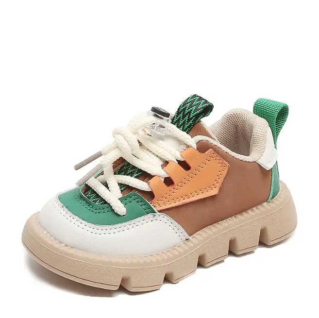 

Sneakers for Boys Girl Shoes Pu Breathable Children's Sneakers Anti-Slip Tennis Vulcanized Kids Shoes Children Running Shoes