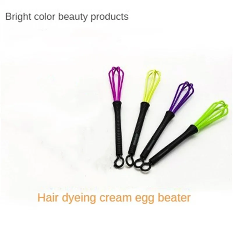 4 Colors Mini Hair Color Mixer Salon Home-use Hair Care Styling Tools Plastic Hairdressing Dye Cream Barber Whisk Accessories constant temperature magnetic stirrer laboratory small mini digital display heating electric mixer horizontal
