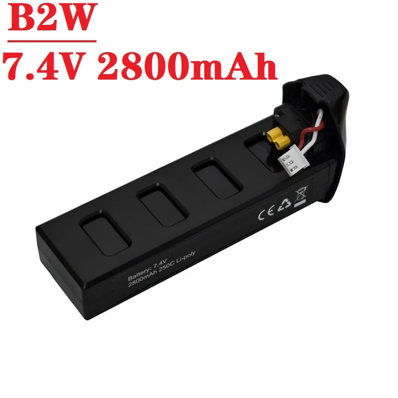 

Upgrade For MJX Bugs 2 B2W B2C Battery 7.4V 2800mah 25C Li-po Battery For MJX B2W B2C rc quadcopter drone spare parts