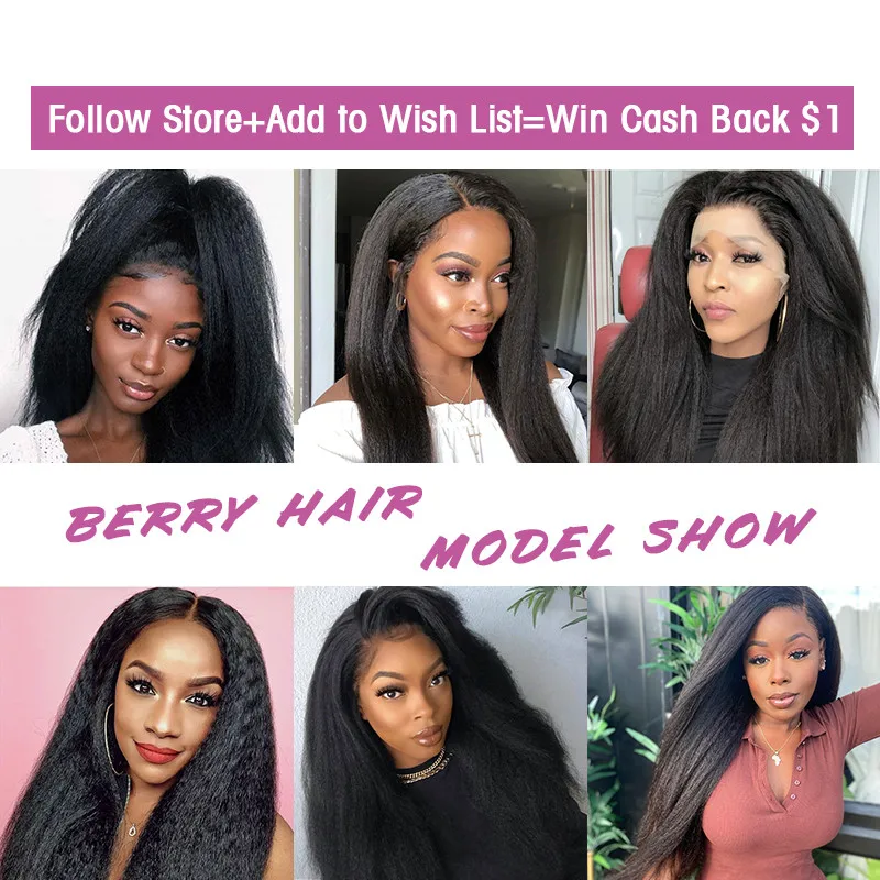 Brazilian Remy Yaki Straight Bundles 4x4 Lace Closure Kinky Straight Hair 3 Bundles with Closure Human Hair Weave Extensions