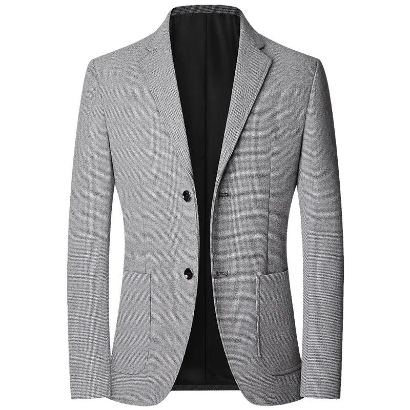 Spring New Mens Blazer Jacket Men Fashion Casual Slim Coats High-quality Men Business Suits Jackets Men's Blazers Tops Size 4XL