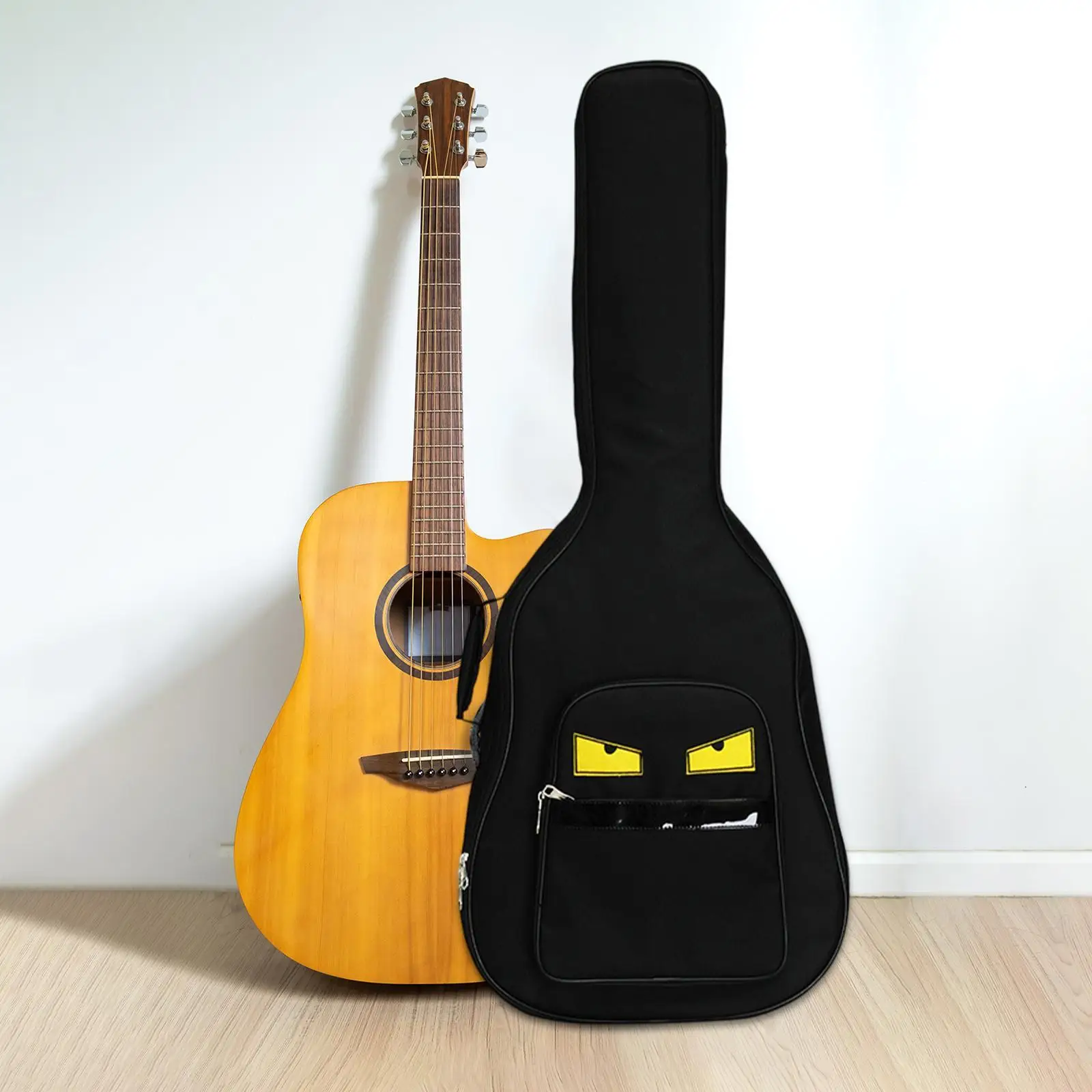 Cartoon Guitar Gig Bag Thick Padding Carrying Bag for 40inch/ 41inch Basses