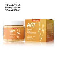 Crème de Massage au curcuma, gommage à la vague de chaleur, transpiration, sport, raffermissement de la peau, 120g 6