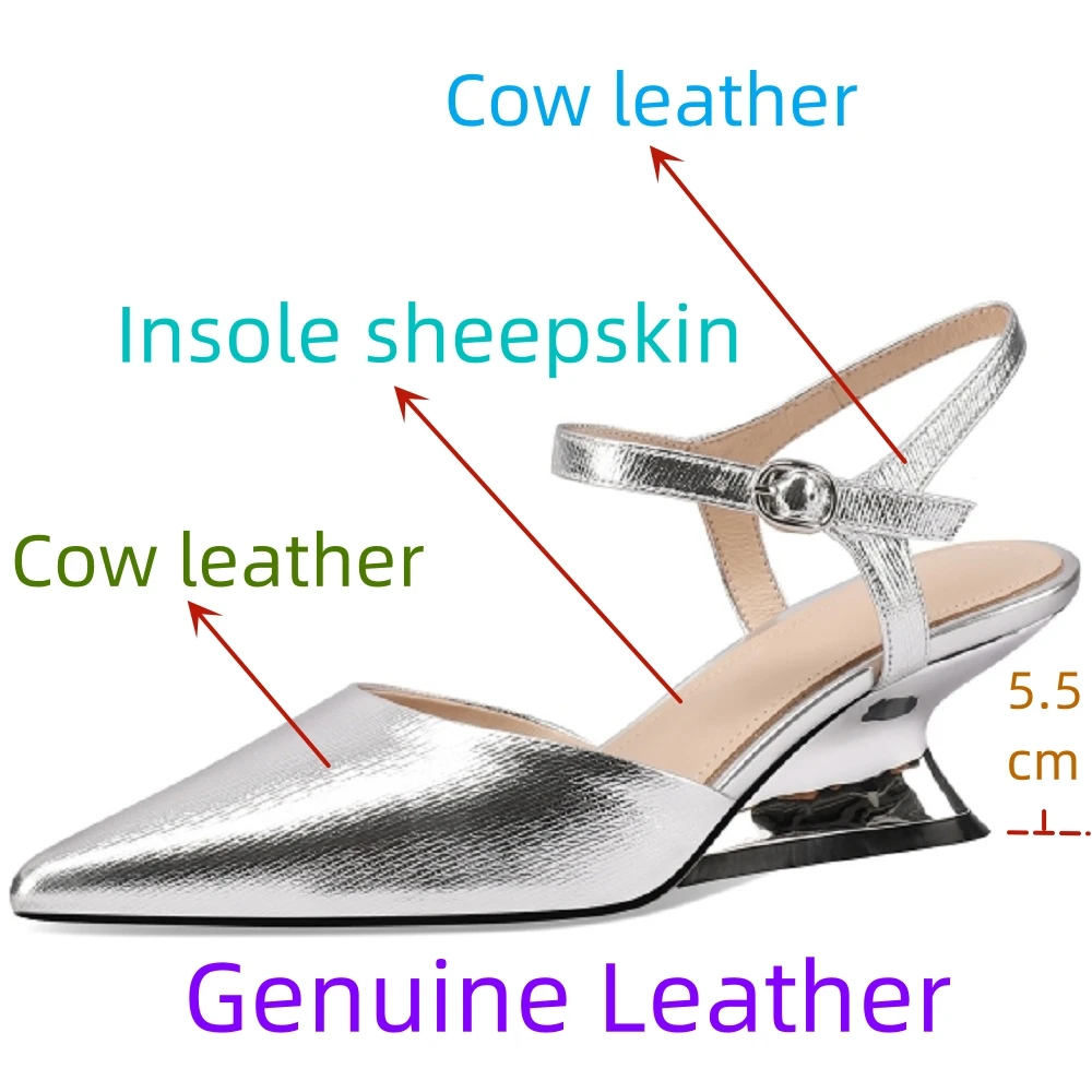Women Slingback Pumps Pointed Toe Office Lady Working Stilettos High Heels Prom 33-43