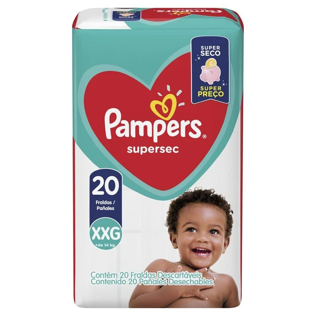 Pampers-pañales secos para bebé, 2-5 kg, talla 1, 94 unidades - AliExpress