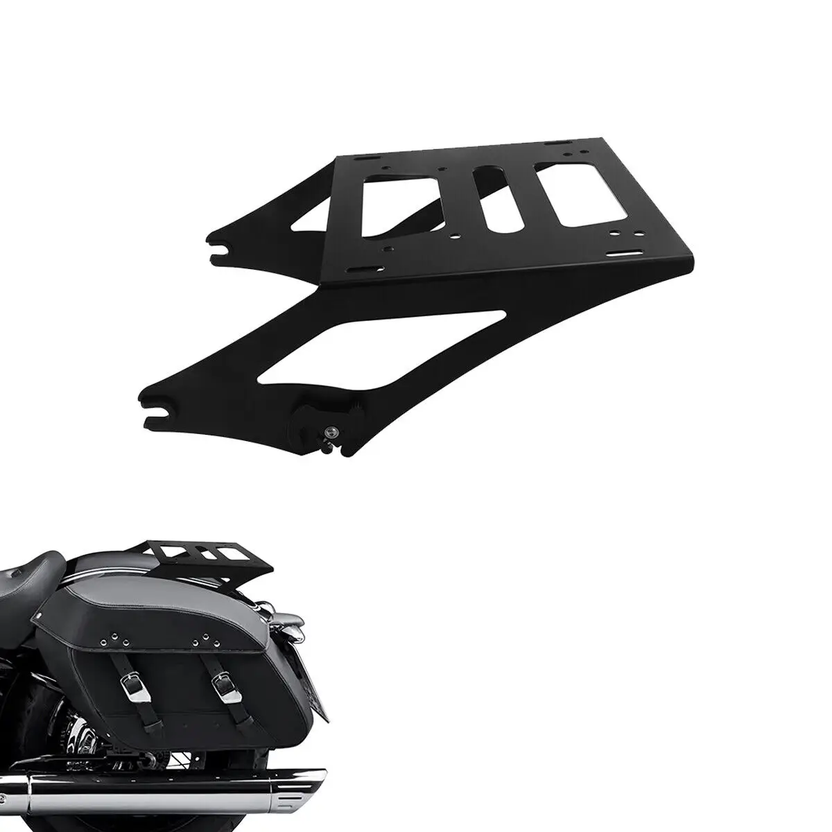 Matte Black Rear Pack Mounting Luggage Rack For BMW R 18 B R 18 ...