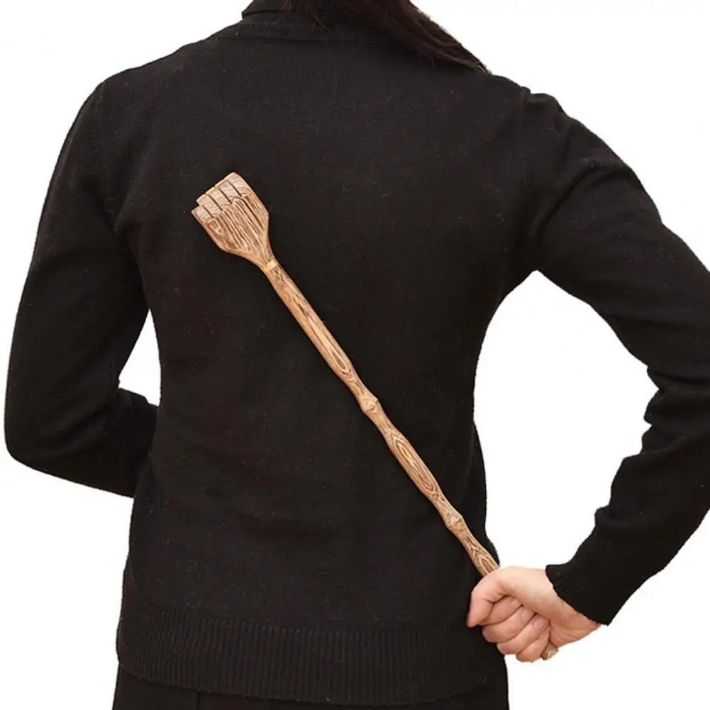Durable Long Handle Smooth Edges Household Back Scraper Body Massager Home Supplies Backscratcher Massager
