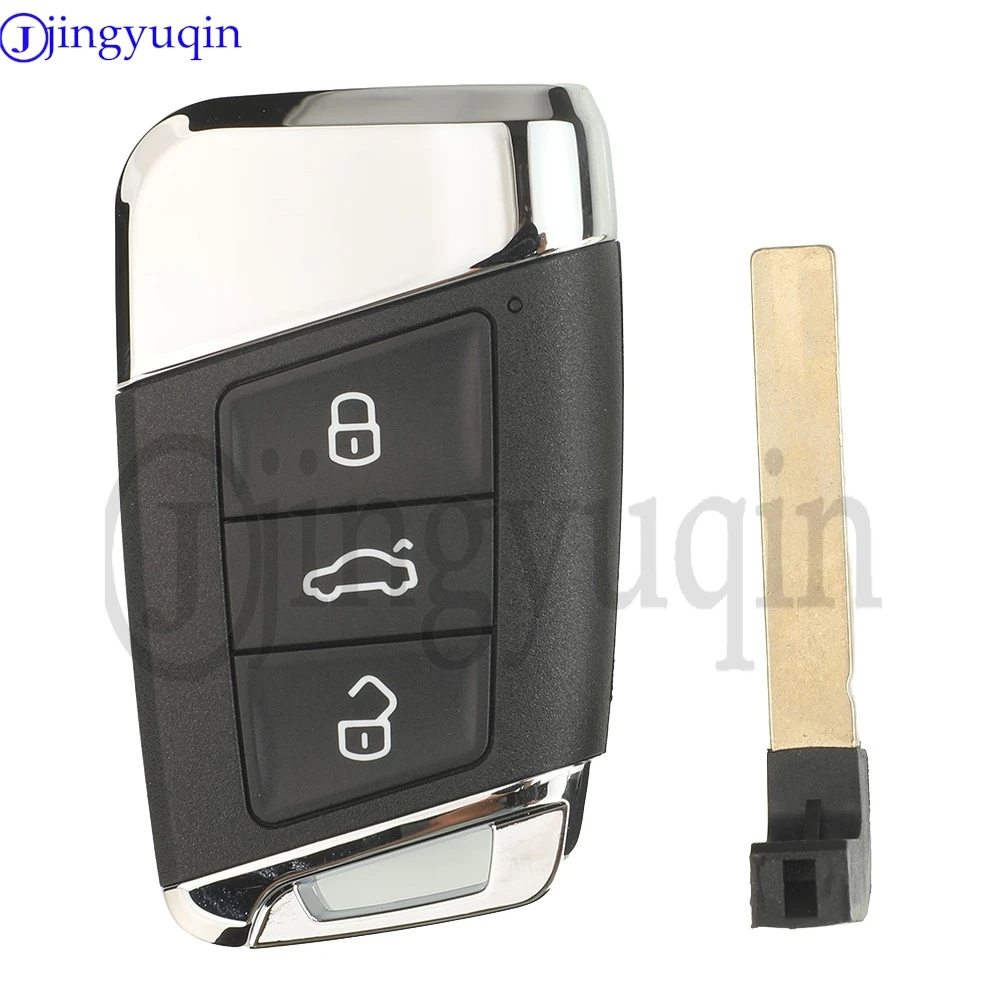 Jingyuqin Smart Remote Key FOB MEGAMOS 88 AES MQB48 315/434 MHz für VW Volkswagen Magotan B8 Superb A7 Passat Variant 2015–2019 – Detail 3