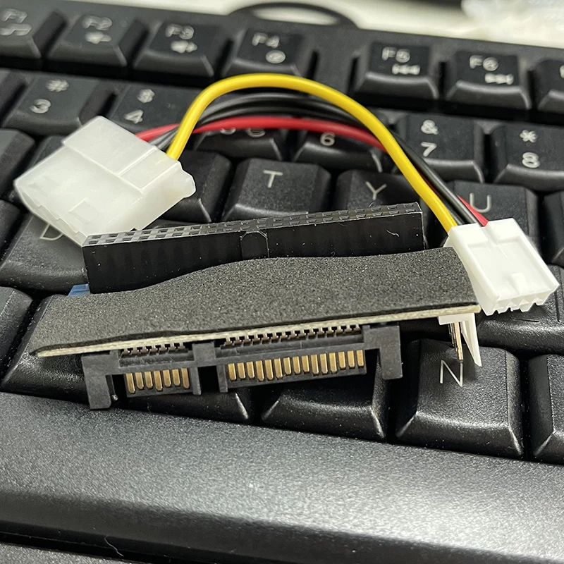 40 pins IDE naar SATA-connector, 3,5 HDD IDE/PATA Harde Schijfadapter met 7 Pin SATA-Gegevenskabel