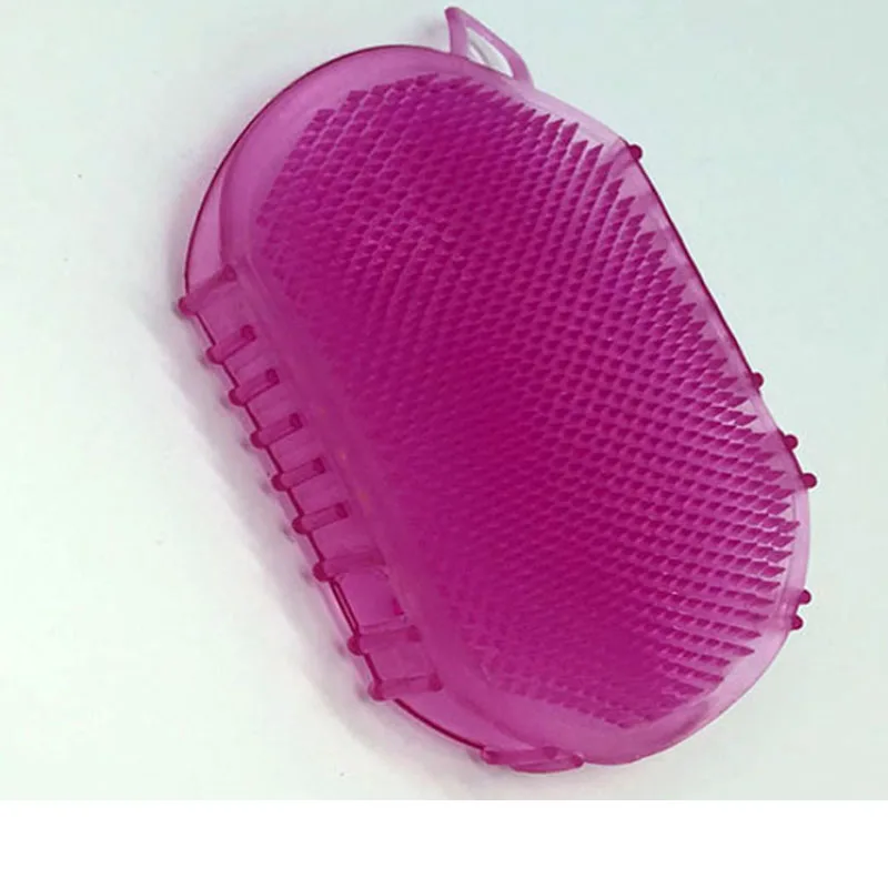 Massage Scrub Gloves Soft Silicone Massage Scrub Gloves for Body Bath