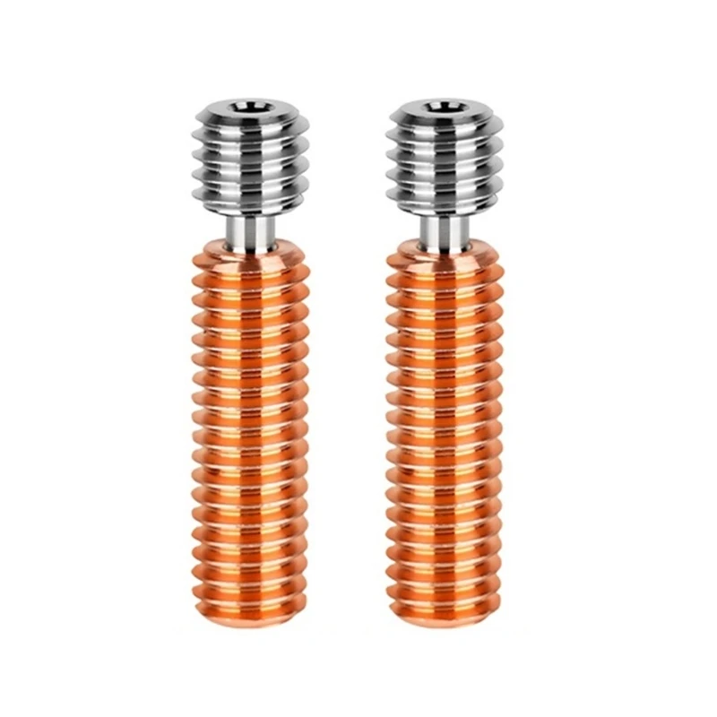 

K1AA for E3DV5 CR10S Titanium-Alloy Bi-metal Heatbreak Alloy+Copper Nozzle for 3D Printer 1.75mmFilament